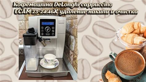 Пошаговая инструкция по очистке кофемашины Delonghi Nespresso от накипи