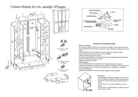 Пошаговая инструкция по созданию основной части шкафа