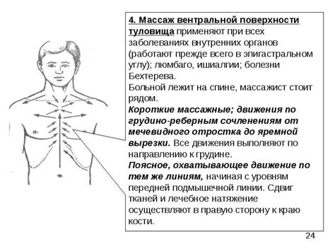 Правила и техника выполнения массажа спины