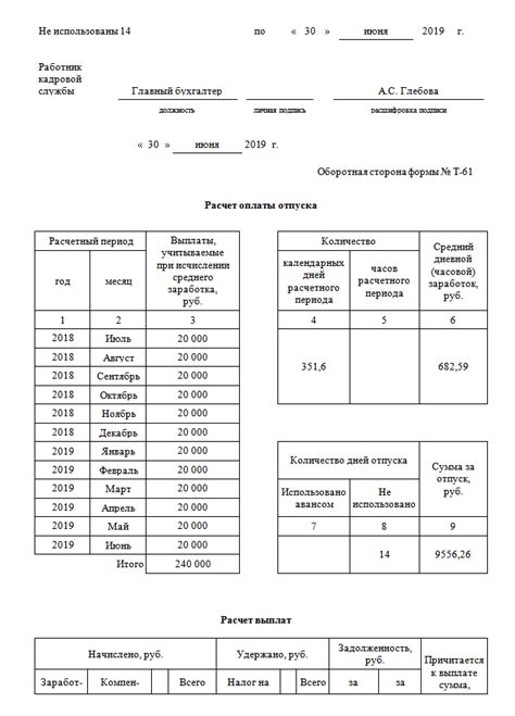 Правила расчета компенсации при увольнении