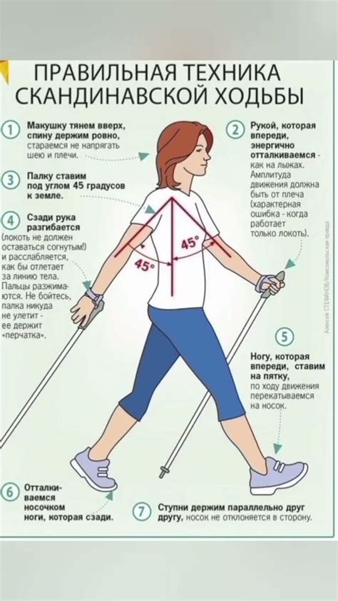 Правильная техника ходьбы