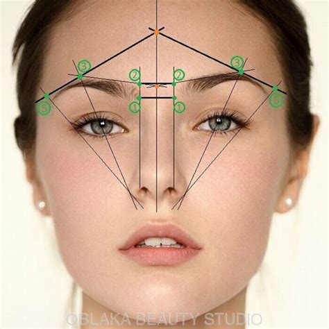 Правильная форма бровей