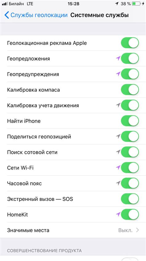 Правильное отключение широковещательных сообщений на iPhone