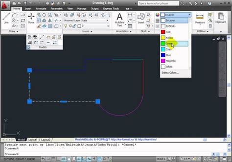 Правка полилинии в AutoCAD