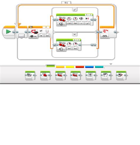 Практическое применение датчика движения в Lego Mindstorms