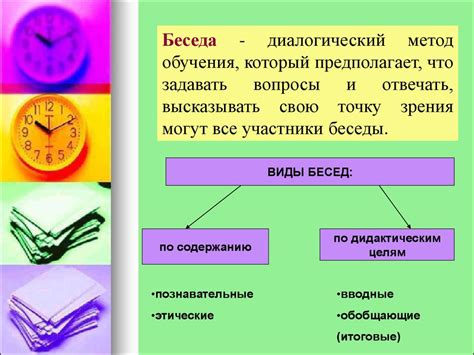 Презентация в обучении: методы и цели