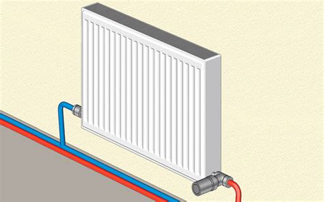 Преимущества батареи отопления с нижним подключением в квартире