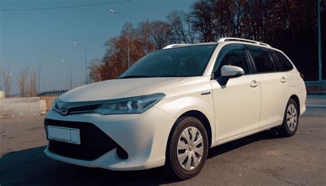 Преимущества гибридной установки Toyota Филдер