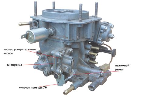 Преимущества использования ускорительного насоса карбюратора