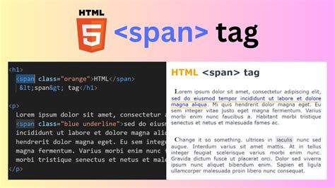 Преимущества использования span в HTML и CSS