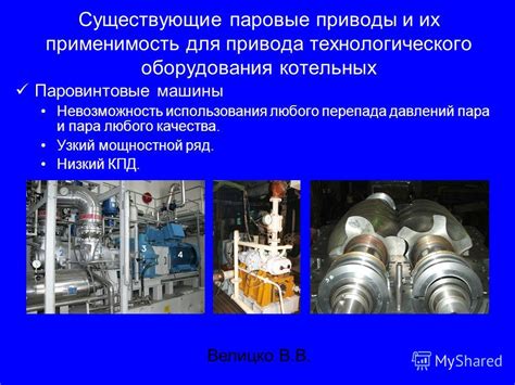 Приводы и механизмы: примеры использования