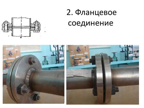 Применение болтовых соединений с прокладками и фланцевыми соединениями