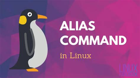 Примеры использования alias в Linux Debian