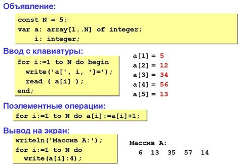 Примеры кода для преобразования чисел в массив: