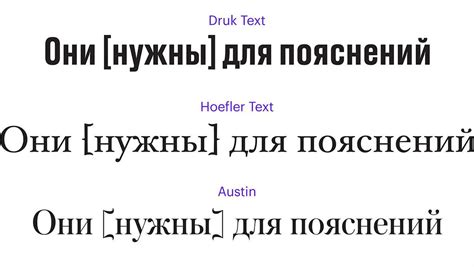 Примеры правильного использования угловых скобок