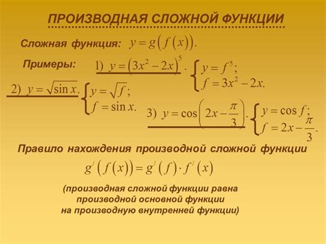 Примеры применения производной функции x^2 в решении задач