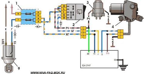 Принципы работы дворника на Mercedes 124