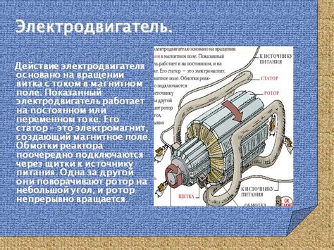 Принцип работы индуктора в электродвигателе