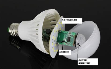 Принцип работы лампочки с датчиком звука