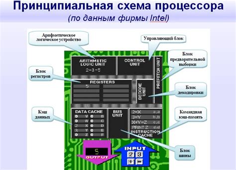 Принцип работы процессора при выполнении машинных команд