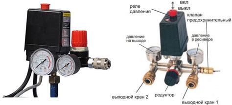 Принцип работы реле давления компрессора