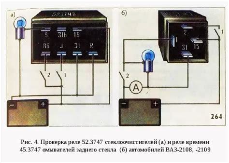 Принцип работы четырехконтактного реле ВАЗ