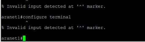 Причины возникновения ошибки "Invalid input detected at marker cisco"