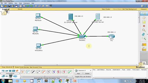 Причины отключения поиска DNS в Cisco Packet Tracer