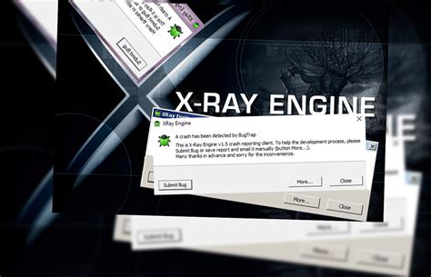 Причины ошибки Xray engine