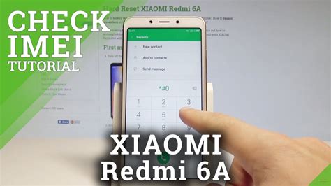 Проблема с IMEI на Xiaomi Redmi 6A