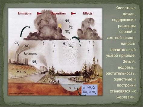 Проблемы, связанные с кислотной средой