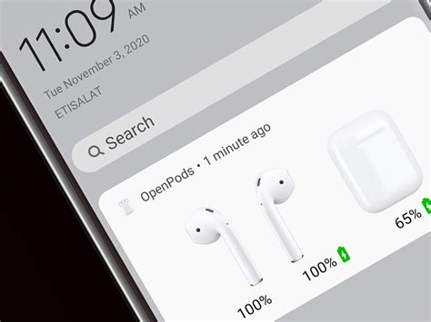 Проверить уровень заряда AirPods: инструкция для начинающих