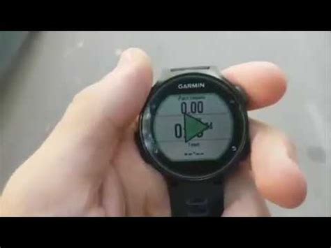 Проверка загруженного трека на часах Garmin