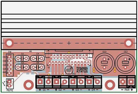 Проверка звука и выходной мощности Tda7850