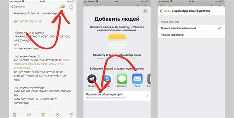 Проверка и редактирование заметок на iPhone