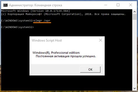 Проверка лицензии через командную строку Windows