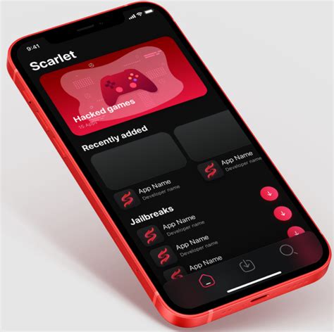 Проверка навыков разработчика Scarlet на iPhone