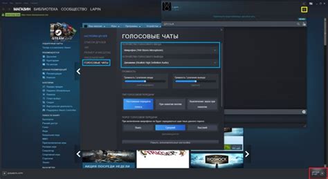 Проверка настроек голосового чата в игре