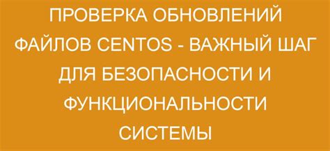 Проверка обновлений и сохранение всех необходимых файлов