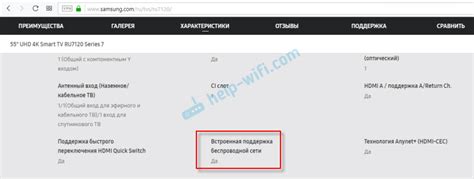 Проверка поддержки Smart TV