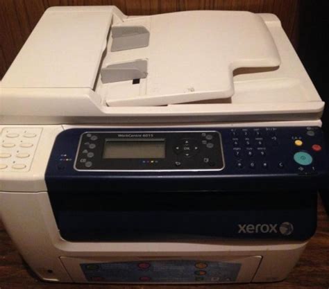 Проверка подключения принтера Xerox 6015