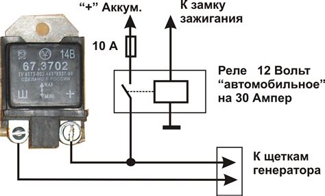 Проверка работы реле: