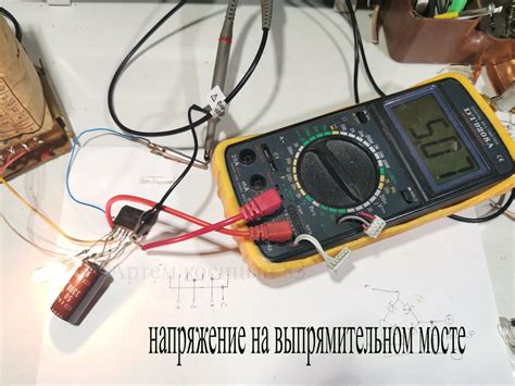 Проверка работы электродвигателя под нагрузкой