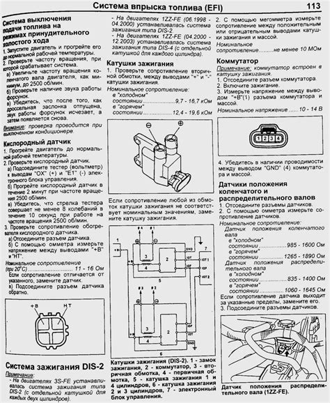 Проверьте наличие включенного зажигания