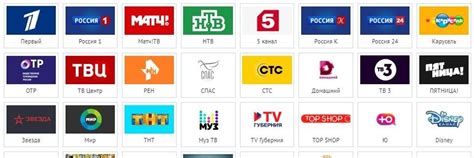 Просмотр IPTV каналов: