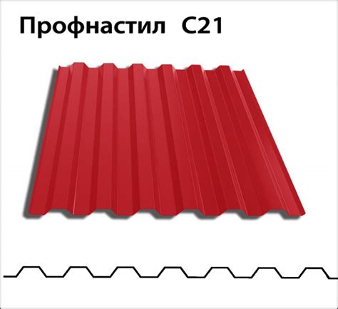 Профнастил с20 и с21: сравнение и отличия