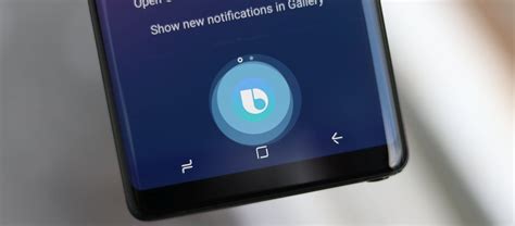 Процесс активации Bixby на Samsung