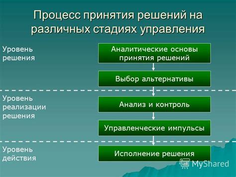 Процесс принятия решений и управления проектами