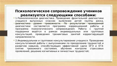 Процесс работы консультативной группы в психиатрии