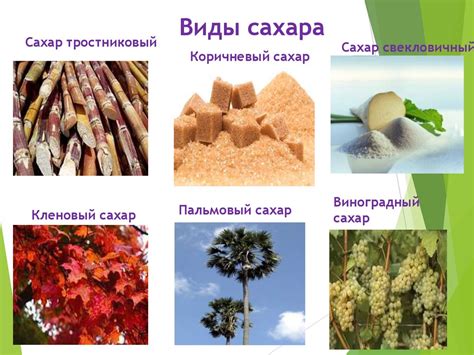 Пункт 2: Применение сахара